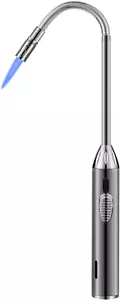Torch Lighter, Long Flexible Cooking Torches, Butane Refillable Windproof Adjust - Picture 1 of 8
