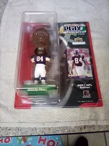 Randy Moss : #84 - Upper Deck - Playmakers, Bobblehead - Minnesota Vikings- NEW - Imagen 1 de 5