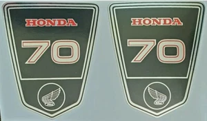 HONDA ST70 FRAME SHIELD DECALS - Picture 1 of 1