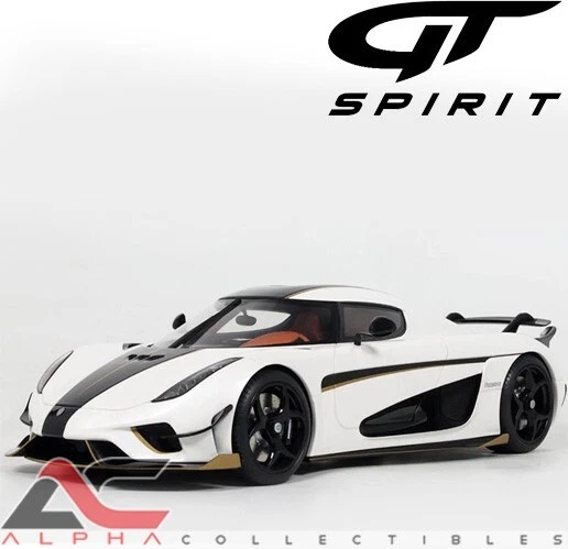 GT SPIRIT GT913 1:18 2023 KOENIGSEGG REGERA(白色) — 第 1/1 张图片
