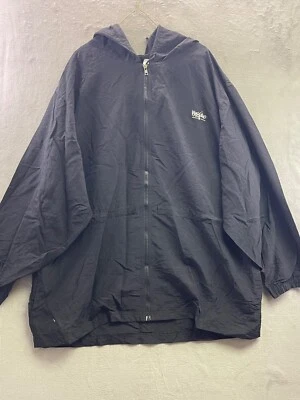 Chaqueta con capucha vintage MOSSIMO para hombre talla XL negra algodón Y2k Foto 1 de 4