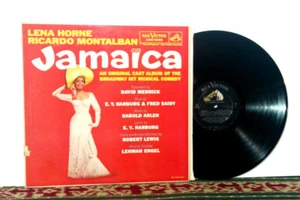 Lena Horne, Ricardo Montalban – Jamaica - 1957 LP Broadway Musical - NM vinyl - Picture 1 of 3