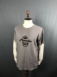 Mambo Sweatshirt Cotton Gray Men Size L - Picture 1 of 14