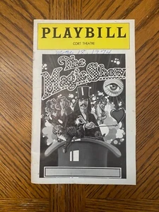 The Magic Show Playbill Cort Theatre 1974 Doug Henning reparto Stephen Schwartz - Imagen 1 de 5