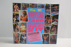 Vintage 1990 WWF Classic Wresting Card Collectors Kit - Picture 1 of 24