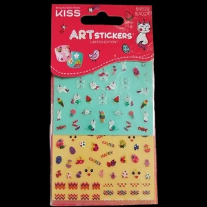 KISS Limited Edition EASTER HOLDAY ART STICKERS Flat Nail Art Decal Accessories - Picture 1 of 12