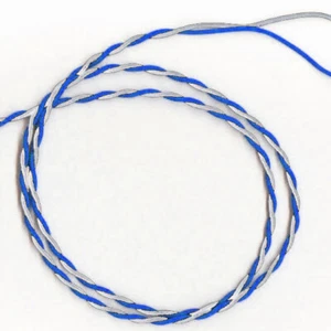 Kabel Unipolare Draht FLRY-B 6722 Twisted 2x1,00 mmq Weiß - Blau - Bild 1 von 1