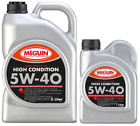 Meguin megol High Condition 5W-40 Motoröl 5+1 = 6 Liter MB 229.5 VW RN Porsche