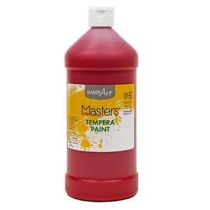 Handy Art Little Masters Tempera Paint 32 ounce, Red - Picture 1 of 4