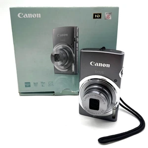Canon IXUS 150 Kamera Digitalkamera Fotoapparat in OVP Space Gray TOP Zustand - Bild 1 von 17