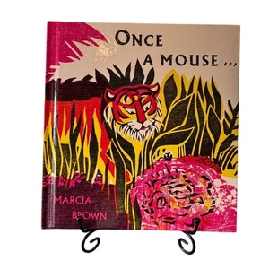 VTG 2003 Edition of Once a Mouse... by Marcia Brown, HC - Picture 1 of 4