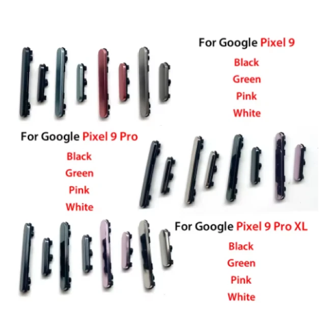 For Google Pixel 9 Pixel 9Pro Pixel 9Pro XL On Off Side Key Power Volume Button - Image 1 of 1