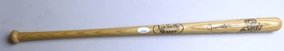 Fergie Jenkins Rollie Fingers Dual Signed Autographed Mini Bat  JSA FF54695 - Image 1 of 4
