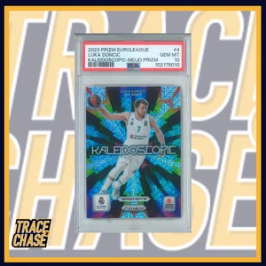 2023-24 Panini Prizm Euroleague Luka Doncic Kaleidoscope Mojo /25 PSA10 #4 - Picture 1 of 3