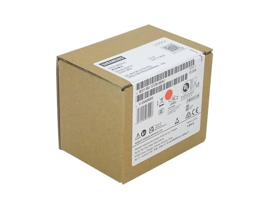 SIEMENS 6ED1 052-1CC08-0BA2 -MFS- ; LOGO! 24CE, Logikmodul, Display SV/E/A: 24V - Bild 1 von 1