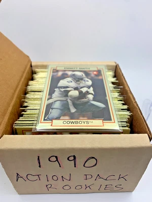 1990 Action Packed Rookie Complete Set EMMITT SMITH🏈🔥FREE SHIP🔥🏈 - Image 1 of 3