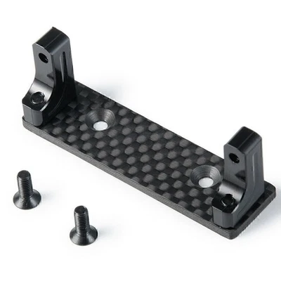 Alloy Servo Mount Carbon Plate For Axial AXI03004 Capra 1.9 1/10 RC Car - Image 1 of 4