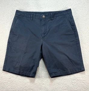 Bonobos pantaloncino uomo 35 elasticizzato 9" cuciture interne blu scuro casual comodo - Foto 1 di 11