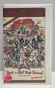 ROCK 'N' ROLL HIGH SCHOOL (VHS, 1979, 1988) Roger Corman Classic- FORMER RENTAL  - Bild 1 von 4