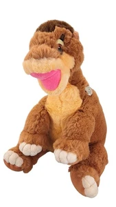 Peluche suave de dinosaurio Littlefoot Land Before Time Gund 1988 16 pulgadas Penney de colección - Imagen 1 de 12