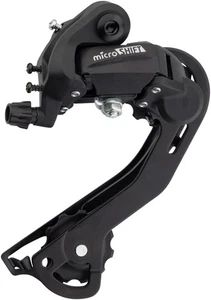 microSHIFT M21 Rear Derailleur - 6,7 Speed, Long Cage, Black - Picture 1 of 2