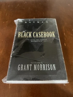 Batman: The Black Casebook TPB 1st Print Grant Morrison RIP OOP HTF 2009 - Image 1 of 4