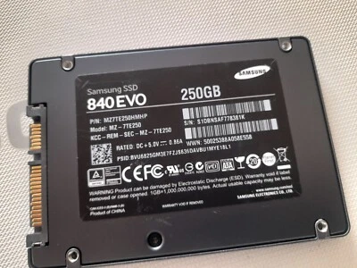 SSD Samsung 840 EVO 250GB - getestet - Bild 1 von 4