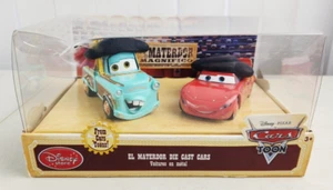 RARO Disney Pixar Cars Disney Store Cars El Materdor e Lightning confezione da 2 - Foto 1 di 12