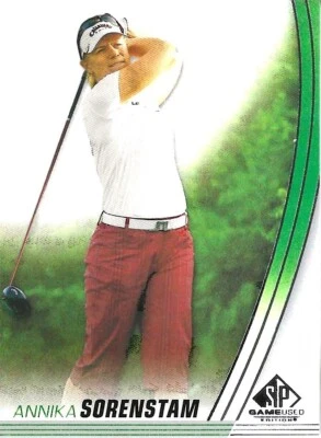 2021 SP Game Used - Annika Sorenstam - #7 - Image 1 of 2