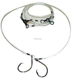 Blue Water Candy Bass Rig Saltwater Fishing Lure 100lb Mono #5/0 Circle 5050 - Picture 1 of 1