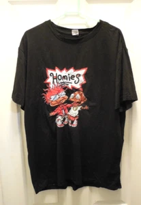 Camiseta Homies Rugrats Parody LRG Polyestor Elástica Negra Ver descripción - Imagen 1 de 6