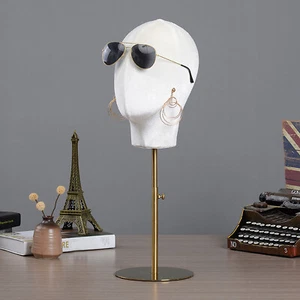 Fit For Wig Making Hat Display with Adjustable Stand Holder Metal Mannequin Head - Bild 1 von 8