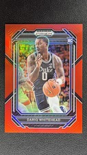 2023 Prizm Draft Picks Dariq Whitehead RC Red /299 B1OO