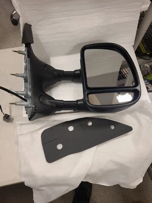 Espejo retrovisor eléctrico Kool Vue para Ford E-350 Super Duty 2002-2008 derecho doble vidrio Foto 1 de 4