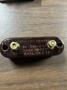 Vintage Parkson Senior Non Air Gap Radio Lightning Arrester - Picture 1 of 3