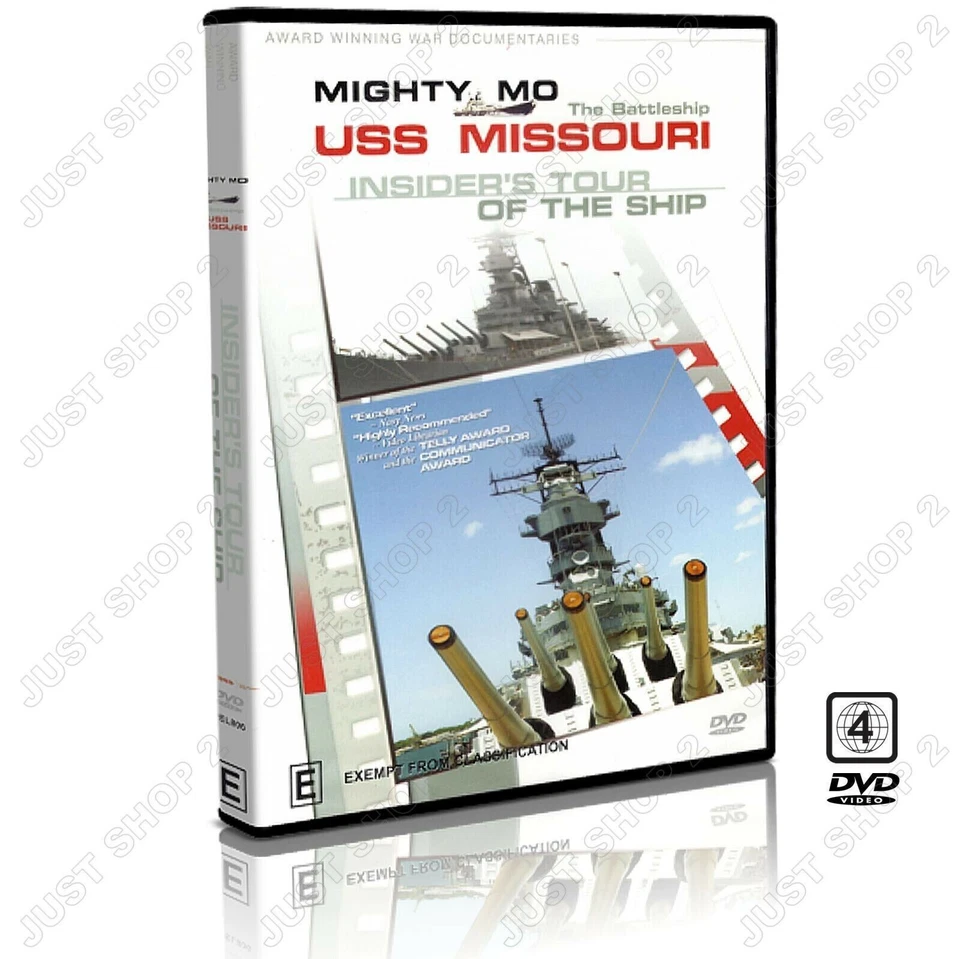 Mighty Mo The Battleship USS Missouri Insider's Tour Of The Ship Documentary War - Image 1 of 1