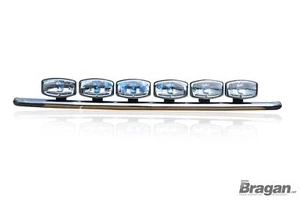 Visierlichtleiste für DAF CF Pre 2014 LKW Frontlampe poliert Edelstahl - Bild 1 von 12