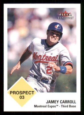 2003 Fleer Tradition #443 Jamey Carroll PR - Image 1 of 2