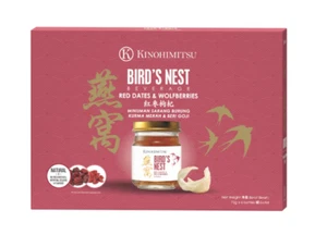 Kinohimitsu Bird's Nest with Red Dates & Wolfberries (6's) Express Shipping - Picture 1 of 3