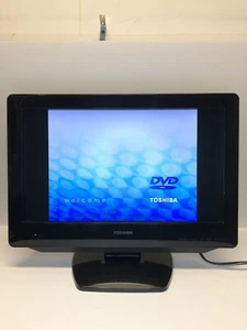 Toshiba 19" LCD TV DVD Combo 19LV61K Power Cord RCA HDMI S-Video 720p No Remote - Picture 1 of 13