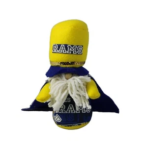 Los Angeles Rams LA NFL Gnome Plush Stuffed Handmade Weighted Bottom 8" - Picture 1 of 6