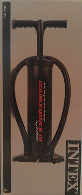 Intex Quick III Fußpumpe Standpumpe Pool Boot Doppelhubpumpe Luftmatratze