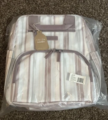 JuJuBe Nature Babe Diaper Bag Backpack Watercolor Stripe New W/ Tags - Image 1 of 2