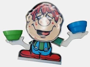 Red haired blue eyes boy Scale Balancing toy antique bell Chucky Weight Rare VTG - Picture 1 of 8