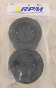 RPM Black Revolver Rear Wheels Elec. Rustler & Stampede - Picture 1 of 1