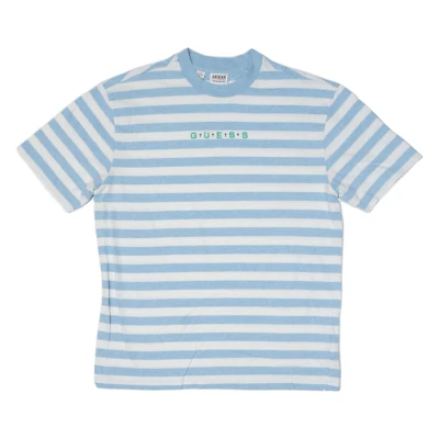 Camiseta masculina GUESS azul P - Imagem 1 de 4