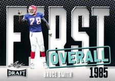 #5 BRUCE SMITH 2023 Leaf Draft Football FIRST OVERALL BILLS