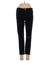 Banana Republic Women Black Jeans 25 W Petites