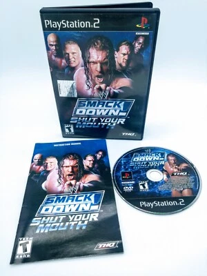 WWE SmackDown Shut Your Mouth (Sony PlayStation 2, 2002) - Image 1 of 2