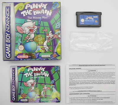 Pinky and The Brain | Nintendo GameBoy Advance GBA | komplett OVP CIB boxed - Bild 1 von 4